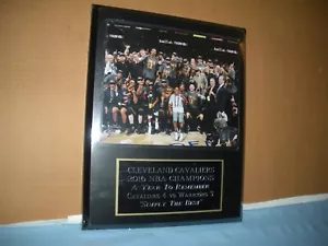 Clevelan Cavaliers 2016 NBA Champions 15": X 12" placa de pared colgante - Imagen 1 de 12