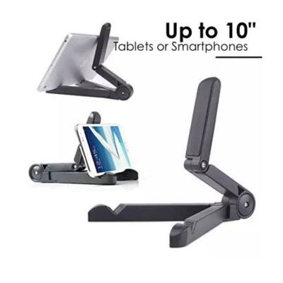 Soporte universal ajustable portátil para tableta soporte escritorio para teléfono iPad iPhone Foto 1 de 4