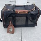 Sherpa Travel Original Deluxe Airline Approved Pet Carrier Sz Large Black Brown