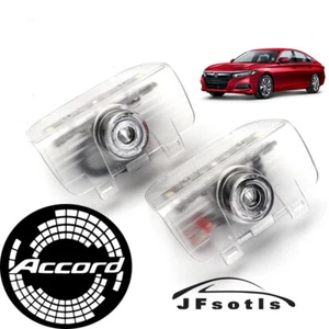 2X No fading Led Door Lights Puddle Shadow Projector For Honda Accord 2013-2022 - Picture 1 of 8