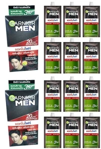 12 x 7ml Garnier Men Acnofight Bright Serum Cream for Acne And Dull Skin - Picture 1 of 6