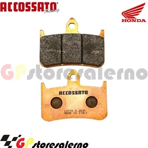AGPA122ST COPPIA PASTIGLIE ANTERIORI ACCOSSATO PER HONDA 919 CBR RR 900 1992 97 - Imagen 1 de 1