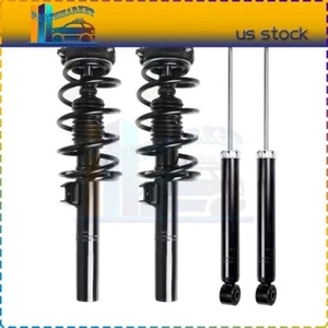 Fits Volkswagen CC Passat Rabbit Front Complete Struts Coil Spring & Rear Shocks - Picture 1 of 11