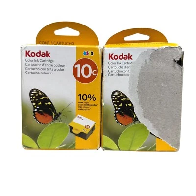 Kodak 10C Color Ink Cartridge Genuine EasyShare ESP 3200 5200 7200 Sealed - Image 1 of 4