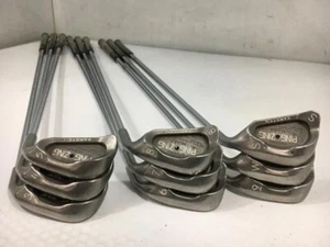 Ping Zing Stainless Black Dot Iron Set #3-9,W,S (9Clubs) /Steel Shaft - Picture 1 of 4