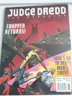 Judge Dredd Megazine #36 Issue Comic Book 2000AD Rare Vol 2 UK  Nm Free P&P - Image 1 of 3