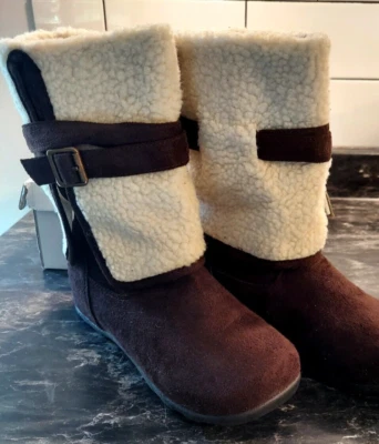 Botas para mujer Wanted talla 7 Squall #873975 marrón tostado gamuza polar nuevas Foto 1 de 4