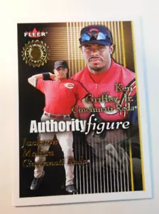 Fleer Authority Ken Griffey Jr. Sp 2001 inserto #/1750 4 de 20 AF, rojos con Melian - Imagen 1 de 10