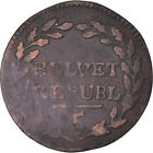 [#1152091] Coin, Switzerland, 1/2 Batzen, 1799, Bern, VF(20-25), Billon, KM:A6