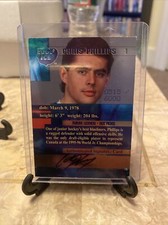 1996 Collector's Edge Future Legends Autograph Hot Picks #1 Chris Phillips/6000