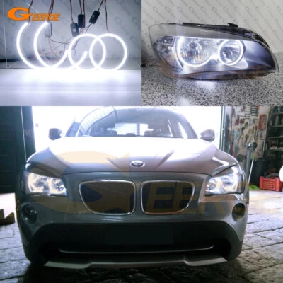Para BMW X1 E84 2009 - 2014 2015 Ultra Brillante COB Led Ojos de Ángel Kit Anillos Halo Foto 1 de 4