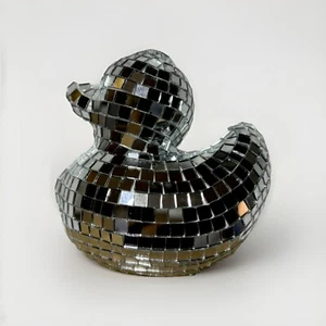 Disco Pato Espejo Baño Accesorio Novedad Regalo Navidad Medias Relleno - Imagen 1 de 3