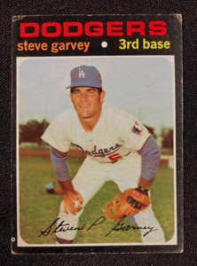 1971 Topps Baseball Card Steve Garvey #341 BV $100 VG RANGE CF