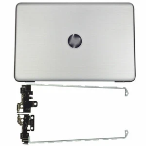 New for Laptop HP 17-X 17-Y 17-AY Silver Top Lid LCD Back Cover w/Hinges(L+R) - Afbeelding 1 van 3