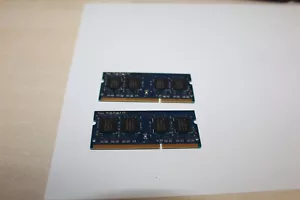 Dell Alienware M17X R4 Nanya 8GB 2X4GB DDR3 PC3L-12800S NT4GC64C88B1NS-DI - Picture 1 of 2