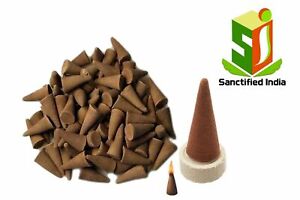 ORGANIC COW DUNG DHOOP INCENSE (5 Cones) Rose Flavour 100% Natural Sample