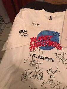 Planet Hollywood Ft Lauderdale Grande Opening Celebrity Autographs A-Listers