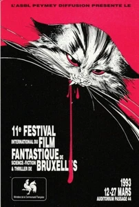 SOKAL Mini-Calendrier 11° Festival Internat. Film Fantastique+S-F Bruxelles 1993 - Photo 1/2
