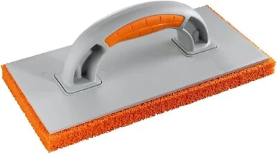 TRADE 4 YOU LTD Orange Sponge Float Trowel Soft Rubber Medium Size Holes Rendering Plastering