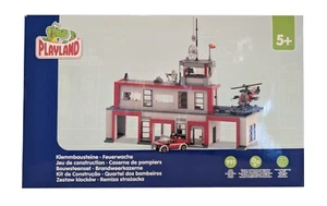 Bloques de sujeción Playland - Estación de bomberos - Diseño de BRIXIES - Imagen 1 de 2