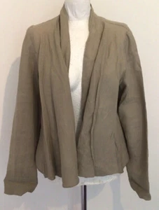 SARAH PACINI - Leinenmischung Jacke Gr. EUR 2 - Bild 1 von 6