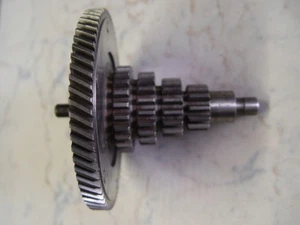 VESPA GS 150 ALBERO CAMBIO PRIMARIO GEAR CLUSTER INGRANAGGI NOS RIV BEARING - Foto 1 di 3