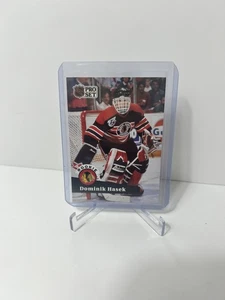 Dominik Hasek 1991 Chicago Blackhawks Rookie Card - Bild 1 von 2