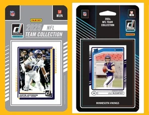 2025 2024 Donruss NFL Factory Sealed Team Set 2 Pack Minnesota Vikings Jefferson - Picture 1 of 3