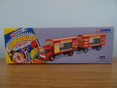 CORGI CLASSICS CHIPPERFIELDS CIRCUS AEC DRAWBAR CAGE TRUCK MODEL 97889 1:50 - Image 1 of 2