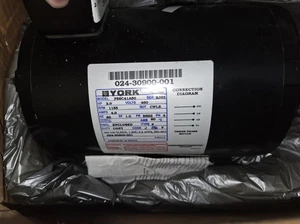 York Chiller 02430900001 Motore Ventilatore 2 Hp. Telaio 1155 giri/min 460 Volt trifase 56HZ - Foto 1 di 1