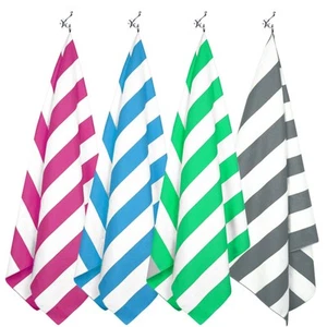 Microfiber Quick Dry Sand-Free Beach Towel for Adults & Kids - Oversized, Com... - Picture 1 of 8