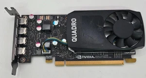 Nvidia Quadro P600 Dell 0R9X8Y Graphics Card 2GB GDDR5 - Picture 1 of 3