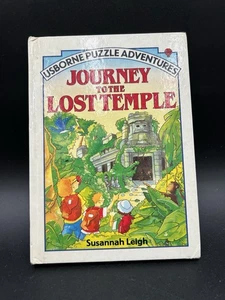 Journey To The Lost Temple Usborne Puzzle Adventure~ SUSANNAH LEIGH 1991 - Foto 1 di 7