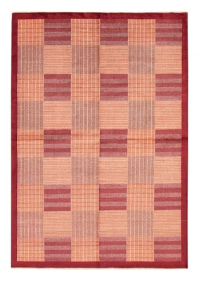 Hand Knotted Area Rug 6'7" x 9'7" Traditional Oriental Wool Carpet - Image 1 of 4