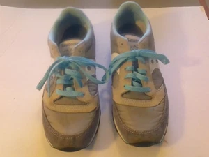 Saucony Jazz Low Pro grigio acqua sneaker da corsa atletica 1866-103 da donna taglia 9 - Foto 1 di 6