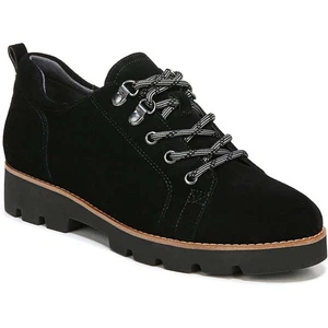 Scarpe Oxford Vionic Ballari donna 8 nere scamosciate suola a strappo comode stringate - Foto 1 di 8