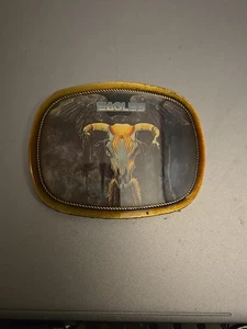 FIBBIA CINTURA ROCK AQUILE UNA DI QUESTE NOTTI VINTAGE 1976 PACIFICA DA COLLEZIONE - Foto 1 di 5