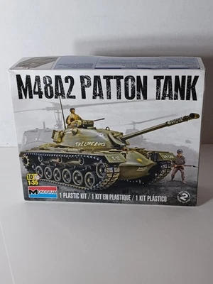 VENDA DA SEMANA CIBERNÉTICA! KIT modelo monograma 1:35 M48A2 PATTON TANK LOVE BUG 85-7853 - Imagem 1 de 4