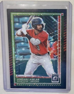 2025 Panini Donruss - Optic Jordan Lawlar #70 Black Optic Circles Prizm - Picture 1 of 2