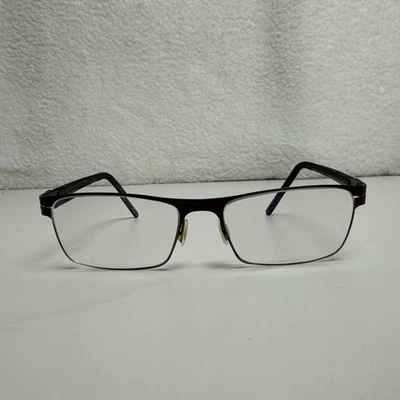 Gafas rectangulares Prodesign Dinamarca 6127 c.5011 52-17-135 marrón SOLO MARCOS Foto 1 de 4