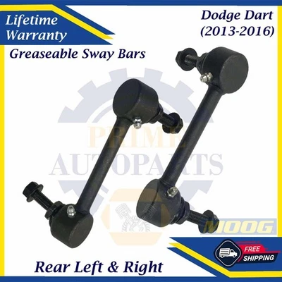 Barras estabilizadoras traseras MOOG OEM para Dodge Dart 2013-2016 garantía de por vida Foto 1 de 4