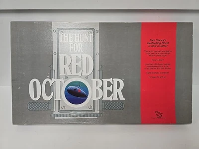 Vintage TSR Tom Clancy’s The Hunt for Red October Board Game 1988 Complete  - Image 1 of 4