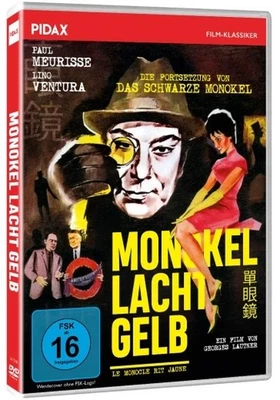 Monokel lacht gelb * DVD Fortsetzung von „Das schwarze Monokel“ * Pidax