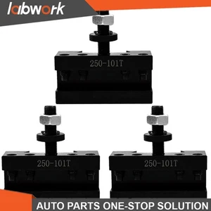 Labwork AXA #1 250-101 XL Turning Tool Holder Quick Change For 6-12" Lathe 3 Pcs - Picture 1 of 12
