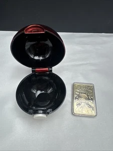 Tarjeta Pokémon Burger King 1999 chapada en oro de 23 quilates Poliwhirl Pokeball - leer por favor - Imagen 1 de 11