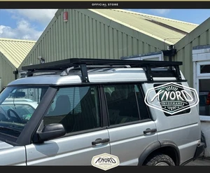 LAND ROVER DISCOVERY 2 PORTAPACCHI DA TETTO IN LEGA LUNGHEZZA INTERA TERRAFIRMA TF977 - Foto 1 di 6