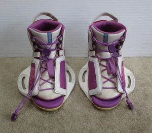 Ronix August Kids Youth Wakeboard Bindings Boots Size US K 2-6 - Picture 1 of 9