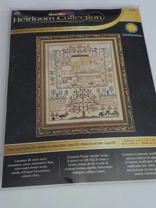 Bucilla Heirloom Collection Cross Stitch Kit Esther Copp Sampler 1765 #45960 NEW - Picture 1 of 4