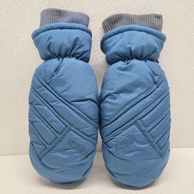 KOMBI Mitones Para Hombres Talla Grande Azul Nylon Invierno Nieve Esquí Cuero Mitones de Palma Foto 1 de 4