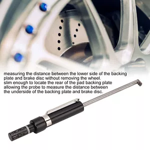 Car Brake Pad Detection Pen Scale Tire Tread Depth Thickness Gauge Measure Tool - Picture 1 of 20